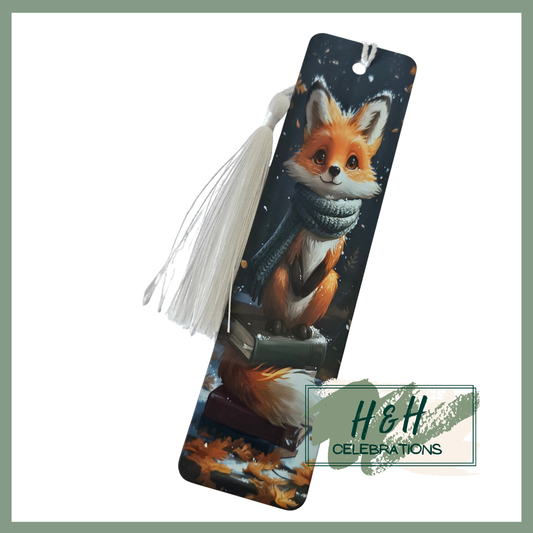 Winter Fox Bookmark