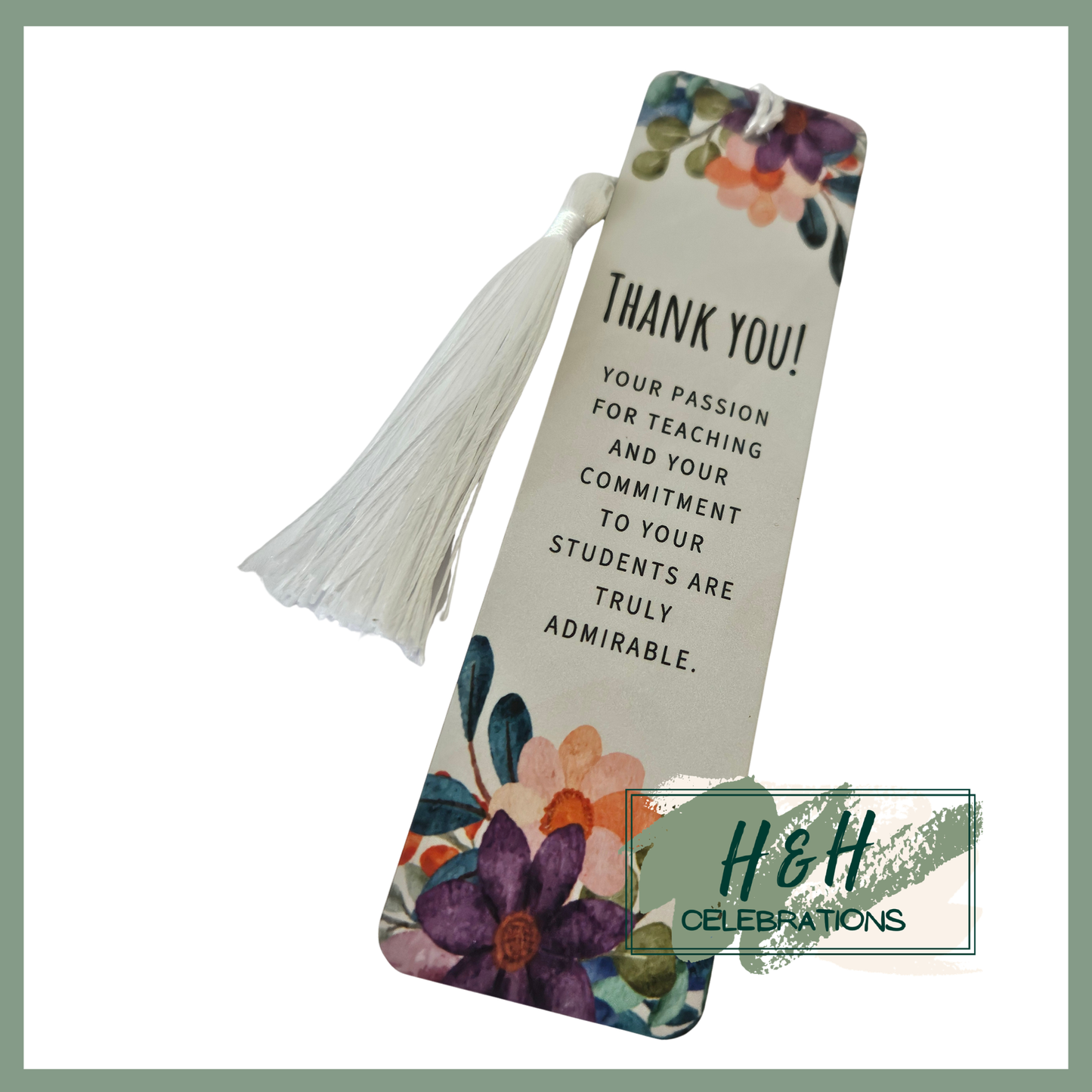 Thank You! Your Passion For Teaching Bookmark