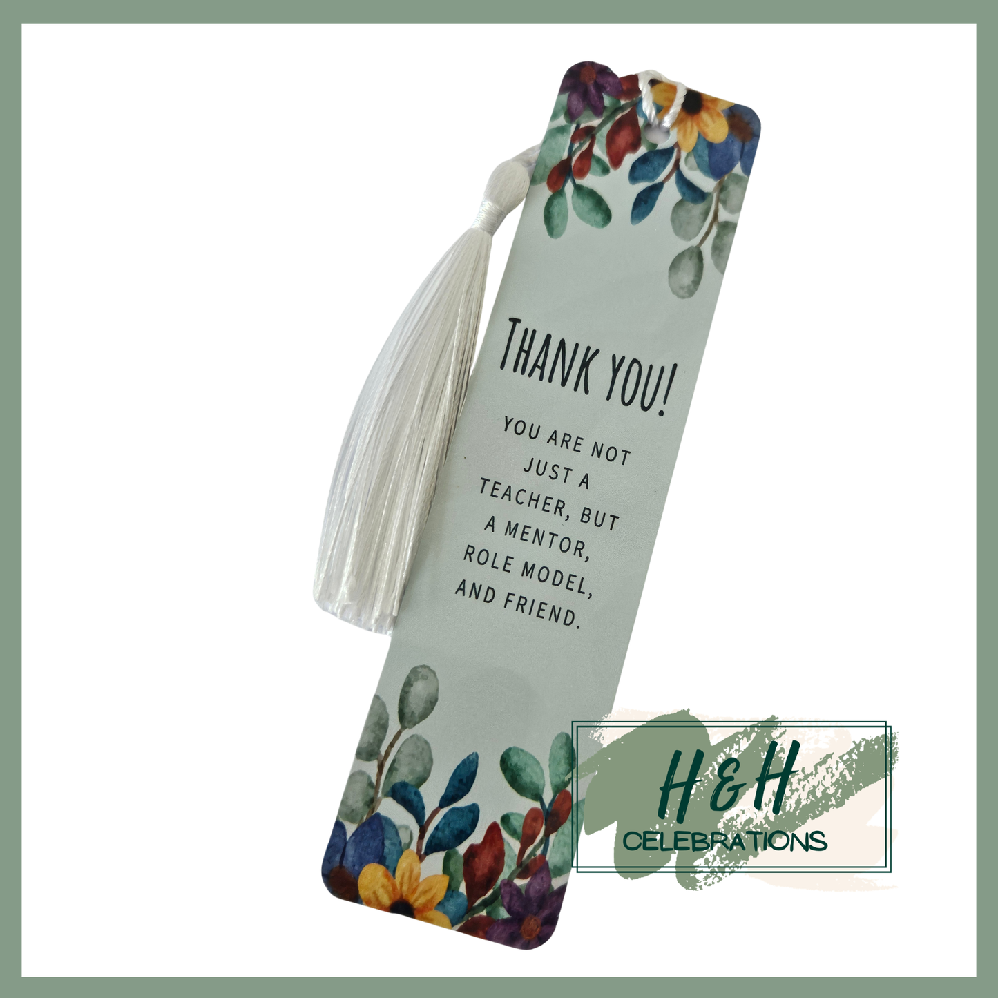 Thank You! You Are Not Just A Teacher Bookmark