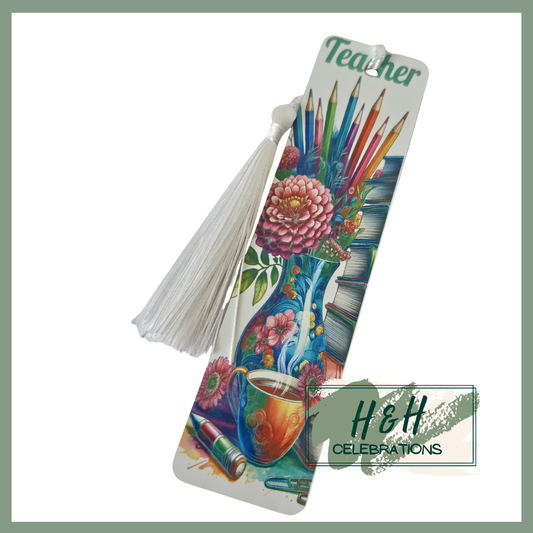 Teacher Themed Bookmark