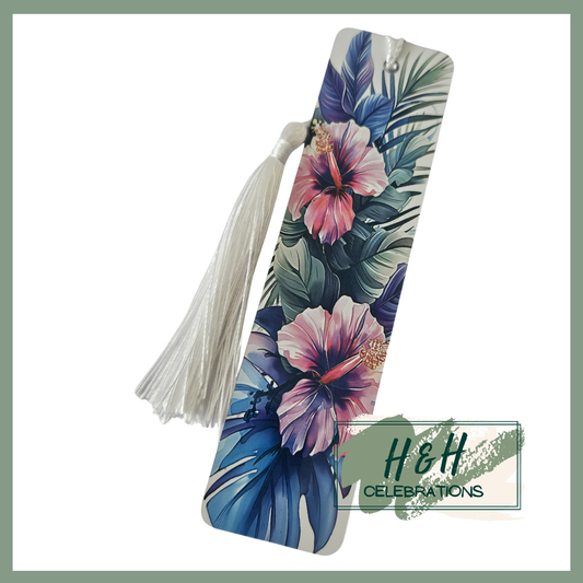 Hibiscus Flowers Bookmark