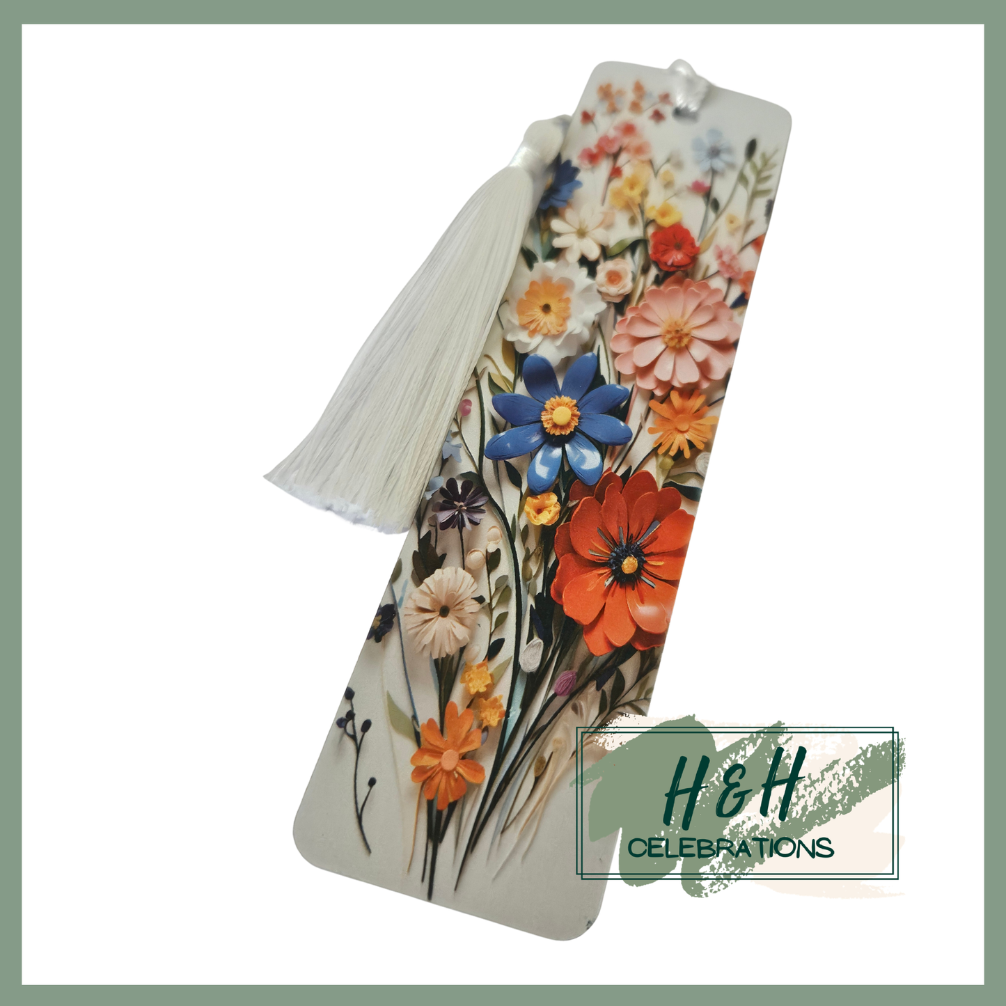 Floral Bouquet Bookmark