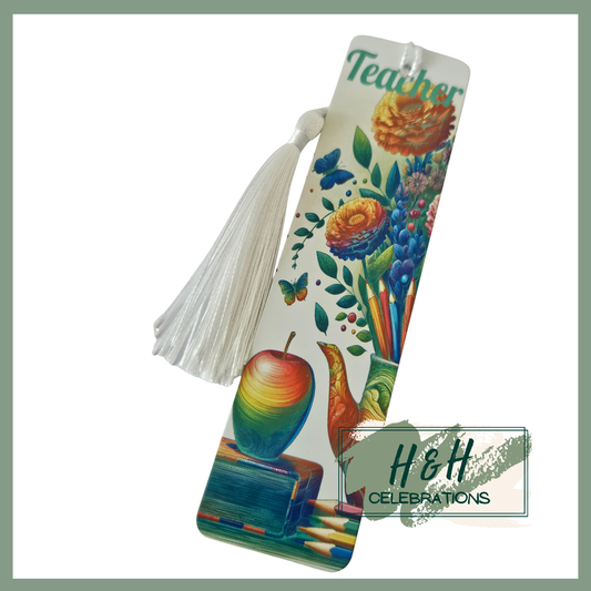 Bright Teacher Bookmark