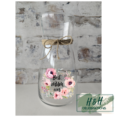 Best Mum Ever Vase