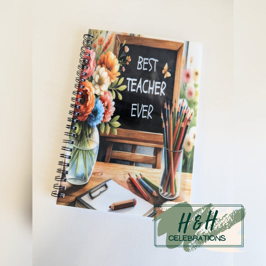 Best Teacher A5 Lined Notepad
