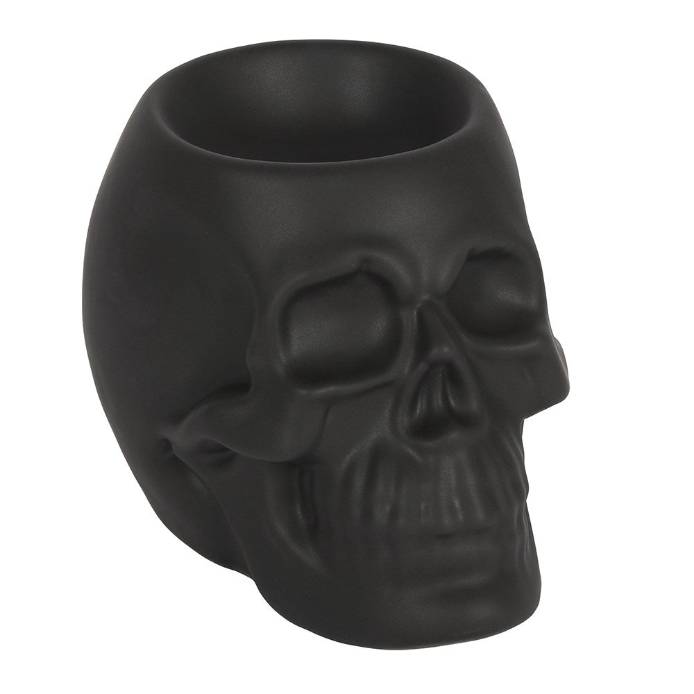 Black Skull Wax Melt Burner