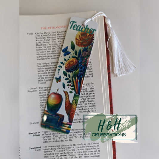 Bright Teacher Bookmark