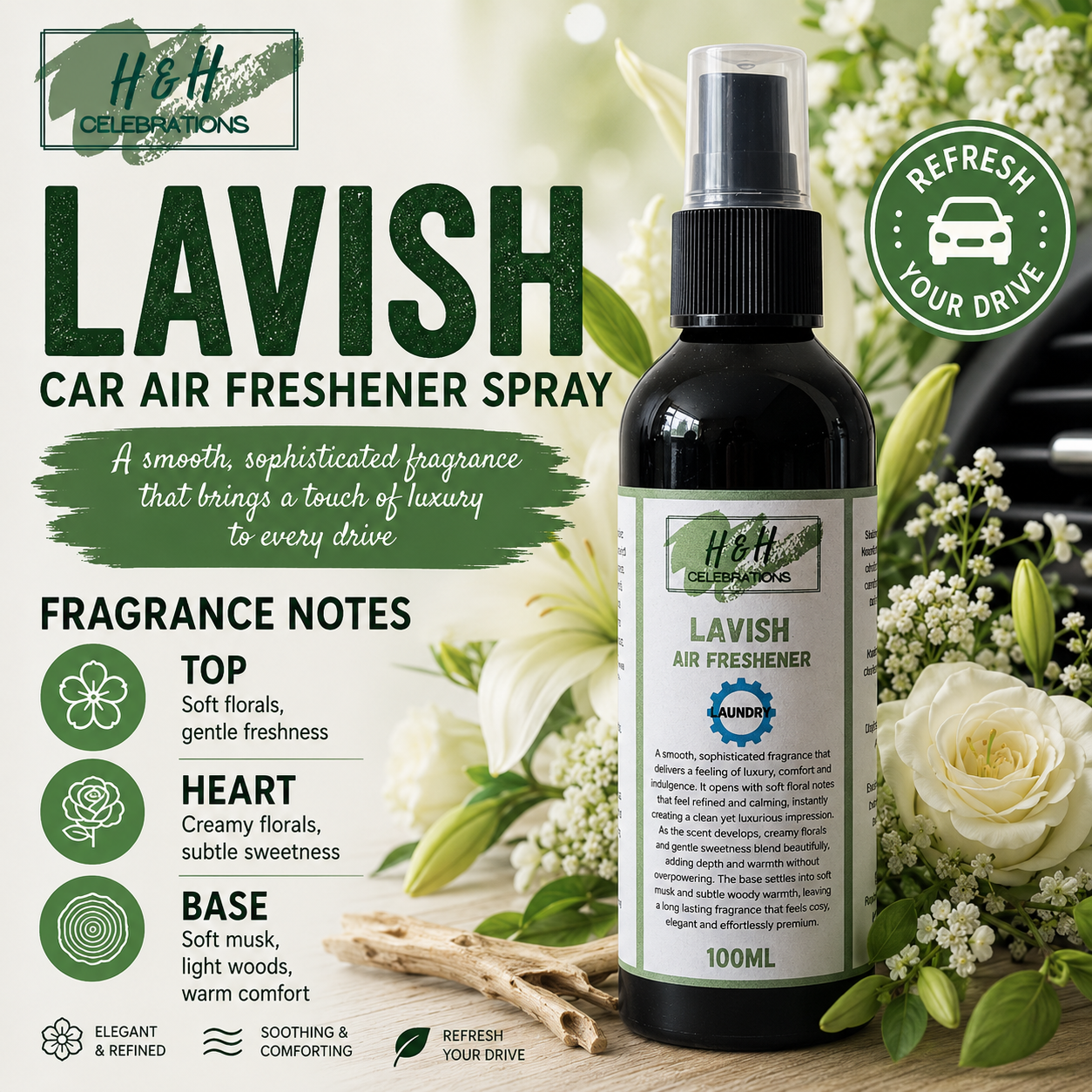 Lavish Air Freshener Spray 100ml