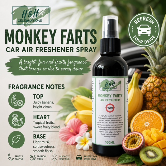 Monkey Farts Air Freshener Spray 100ml