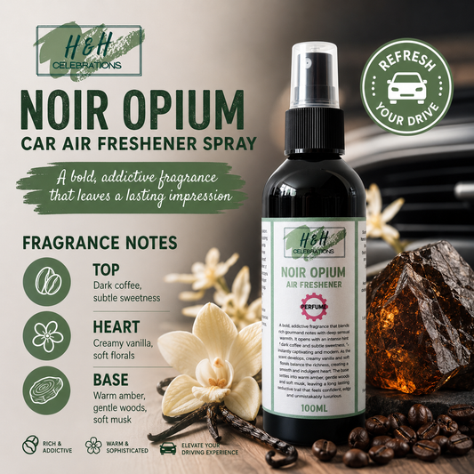 Noir Opium Air Freshener Spray 100ml