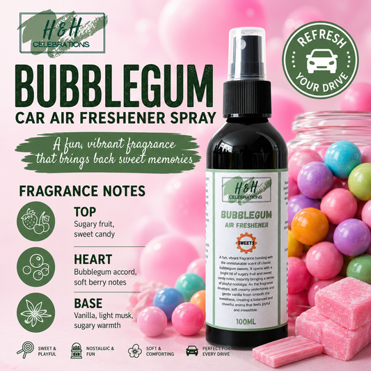 Bubblegum Air Freshener Spray 100ml