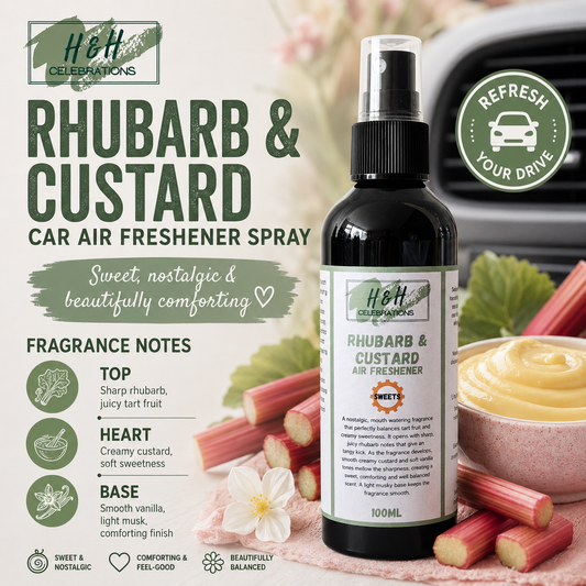 Rhubarb & Custard Air Freshener Spray 100ml