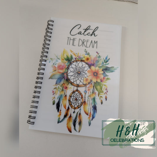 Catch The Dream A5 Lined Notepad