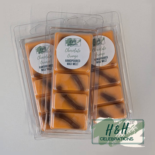 Chocolate Orange Wax Melt Snap Bar