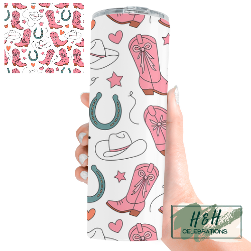 Cowgirl Wrap 20oz Skinny Tumbler