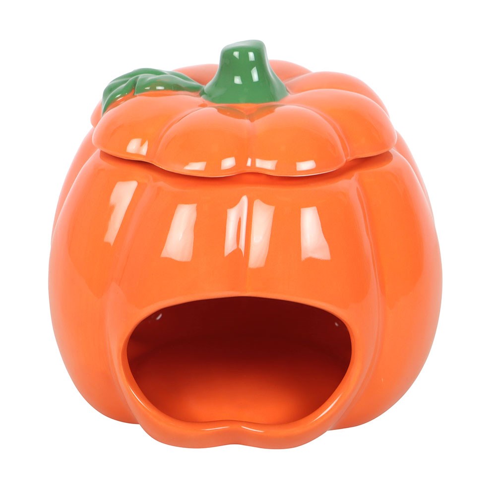 Cute Smiling Pumpkin Wax Melt Burner
