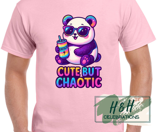 Womens Cute But Chaotic T-Shirt - 13 Colours