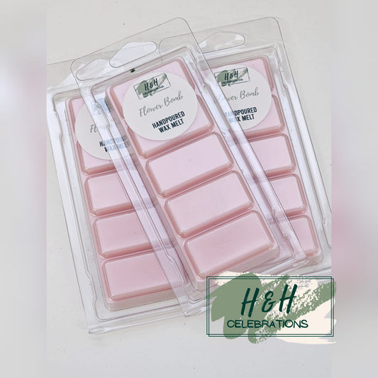 Flower Bomb Wax Melt Snap Bar