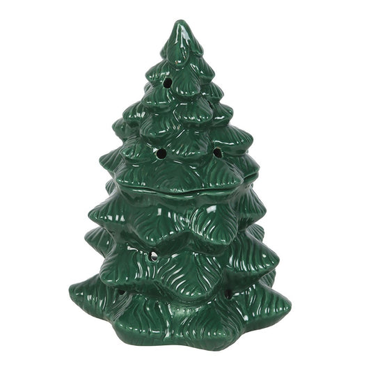 Green Fir Tree Wax Melt Burner