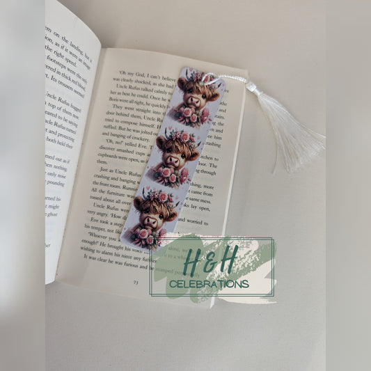 Highland Cow Bookmark