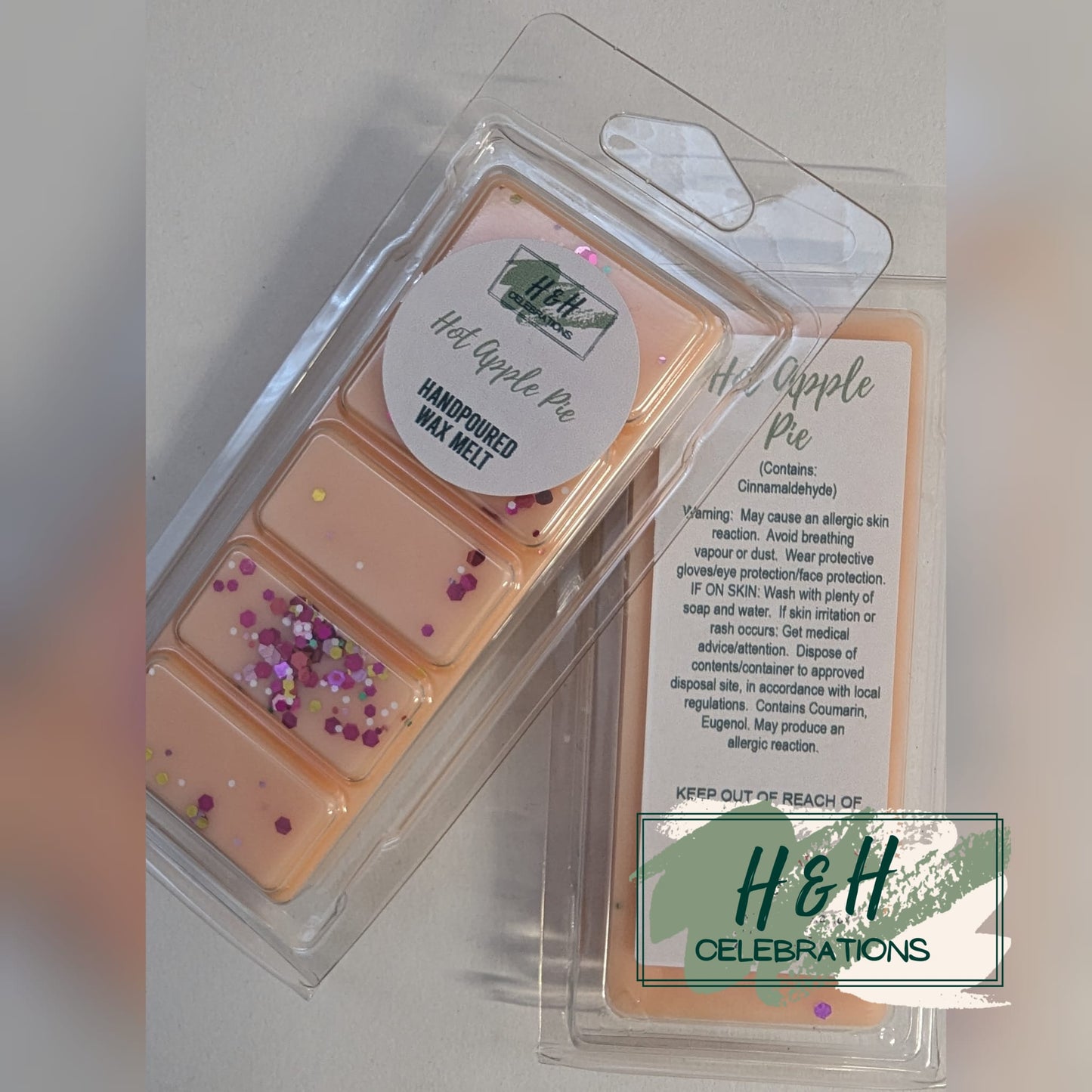 Hot Apple Pie Wax Melt Snap Bar