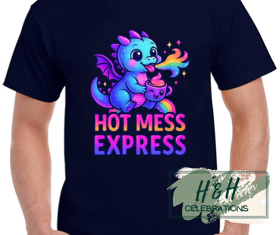 Womens Hot Mess Express T-Shirt - 13 Colours