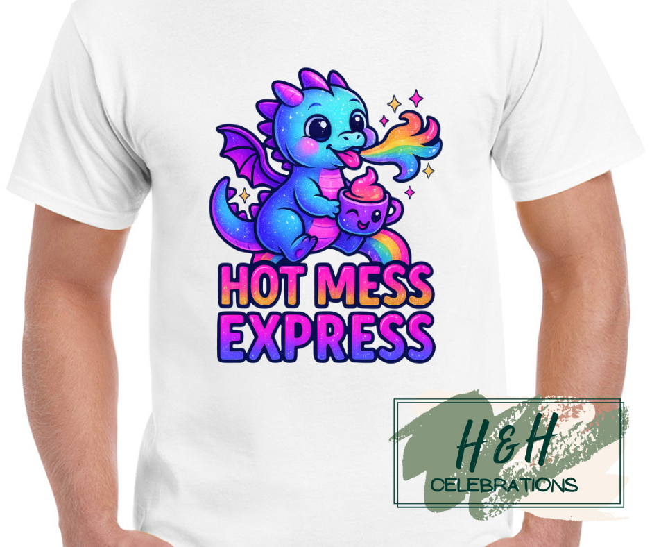 Womens Hot Mess Express T-Shirt - 13 Colours