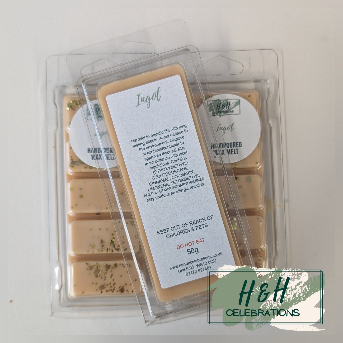Ingot Wax Melt Snap Bar