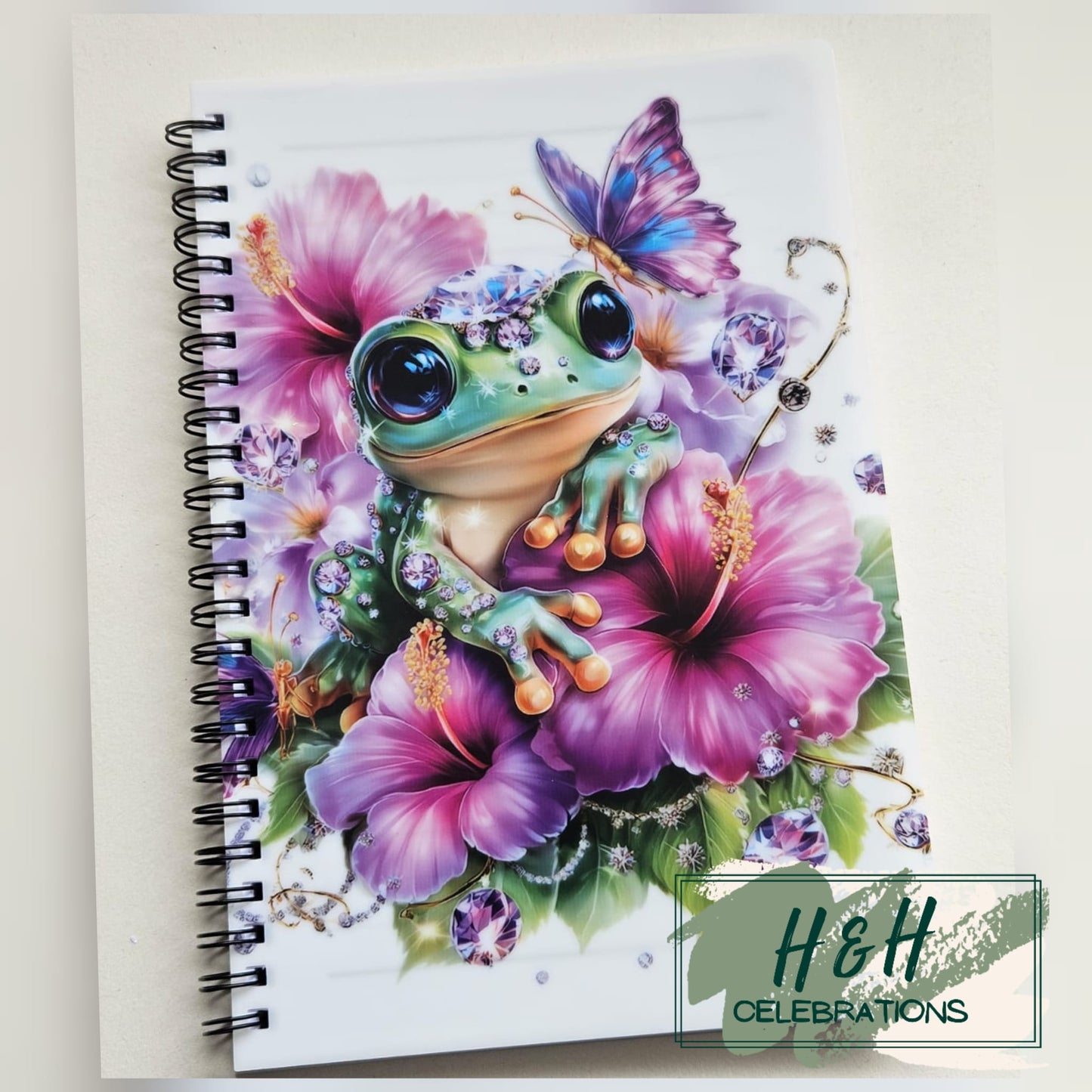 Jewelled Summer Frog Notepad