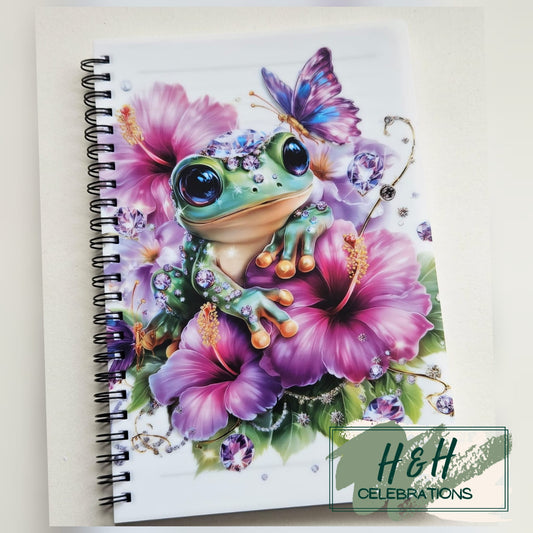 Jewelled Summer Frog Notepad