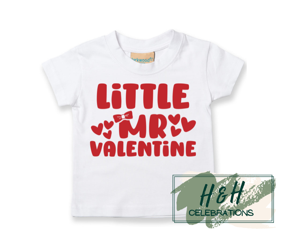 Little Mister Valentine Short Sleeve T-Shirt