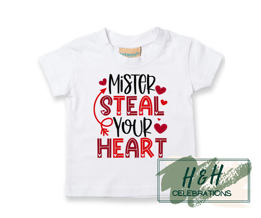 Mister Steal Your Heart Short Sleeve T-Shirt