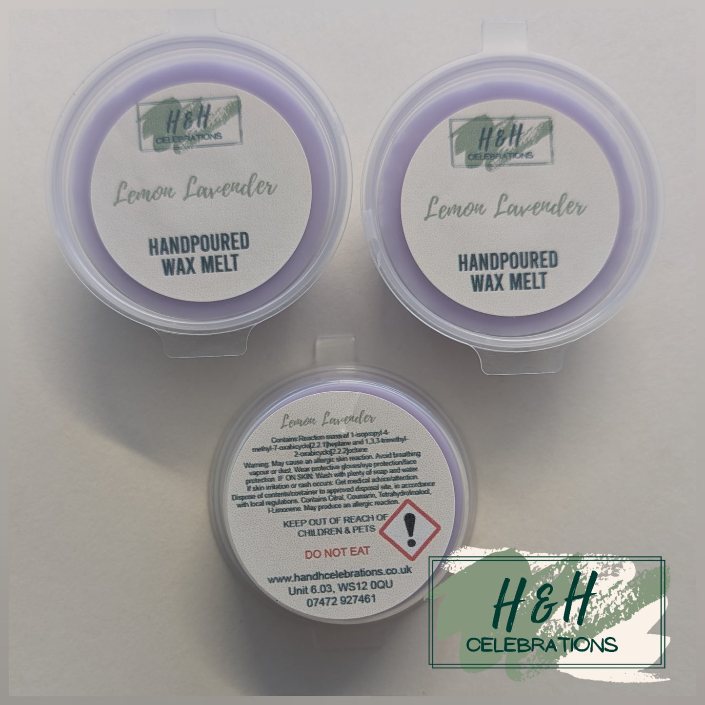 Lemon Lavender Wax Melt 1oz Pot