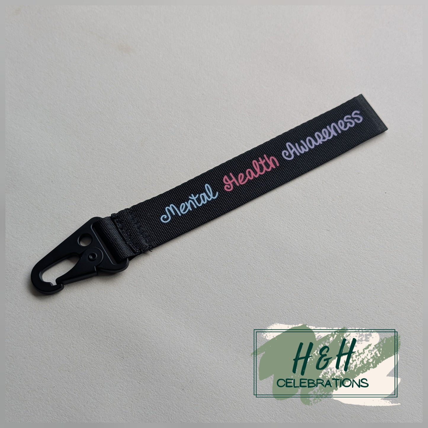 Mental Health Awareness Wristlet