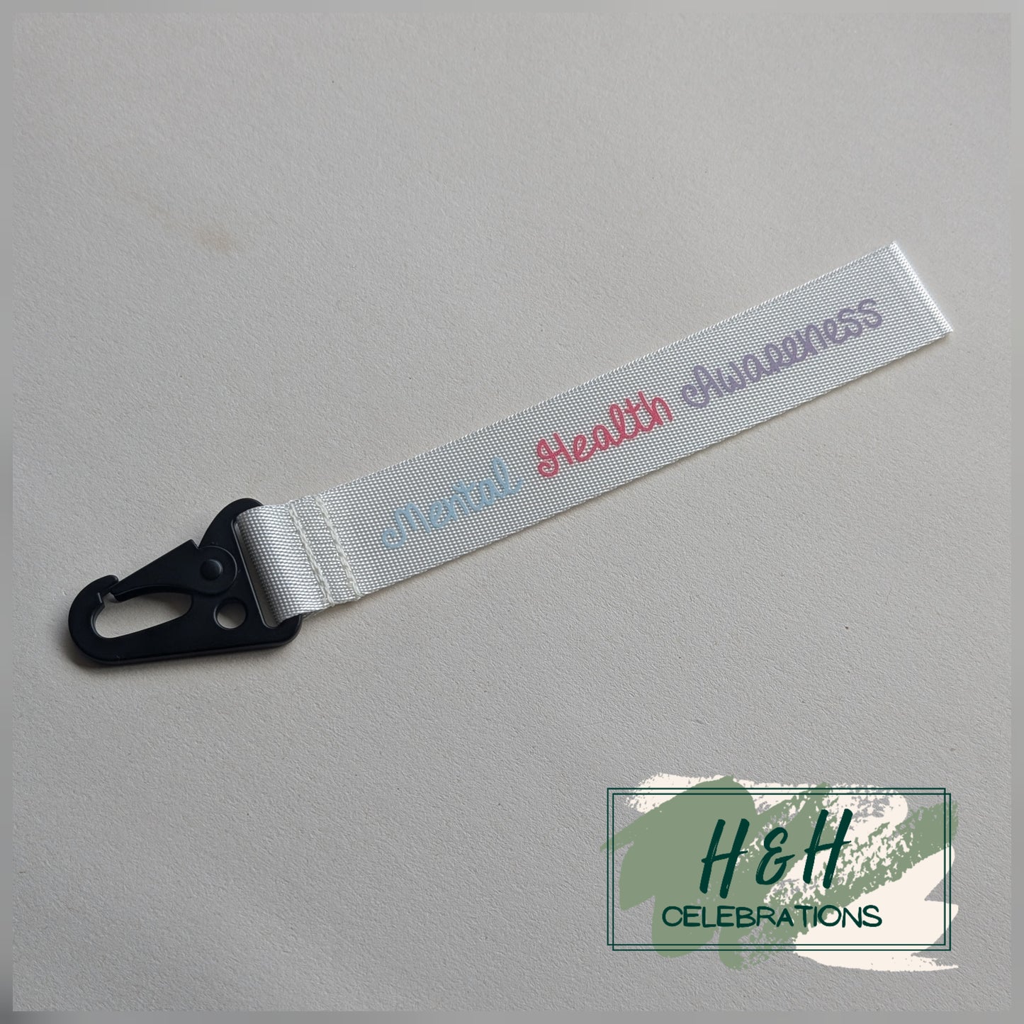 Mental Health Awareness Wristlet