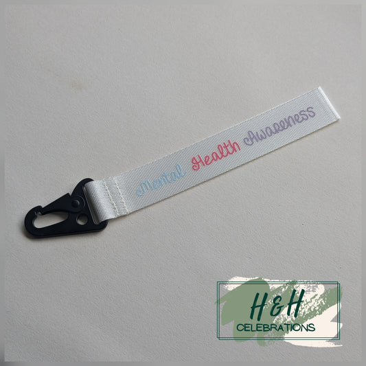 Mental Health Awareness Wristlet