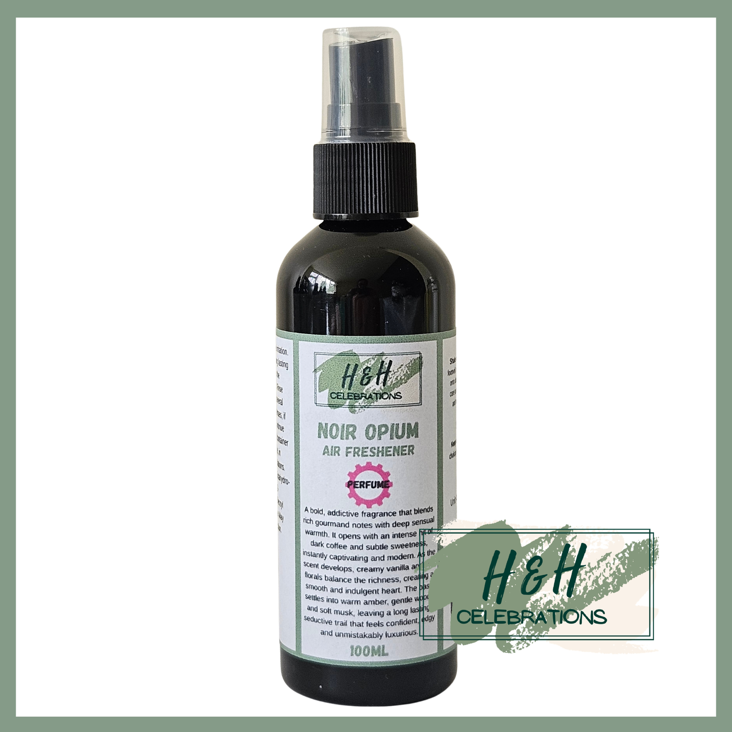 Noir Opium Air Freshener Spray 100ml