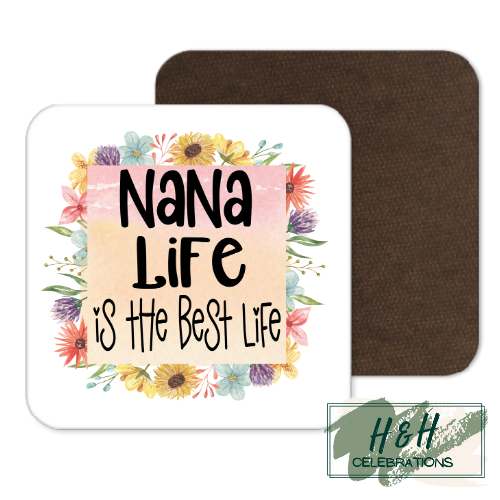 The Best Life MDF Coaster