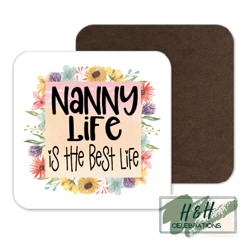 The Best Life MDF Coaster