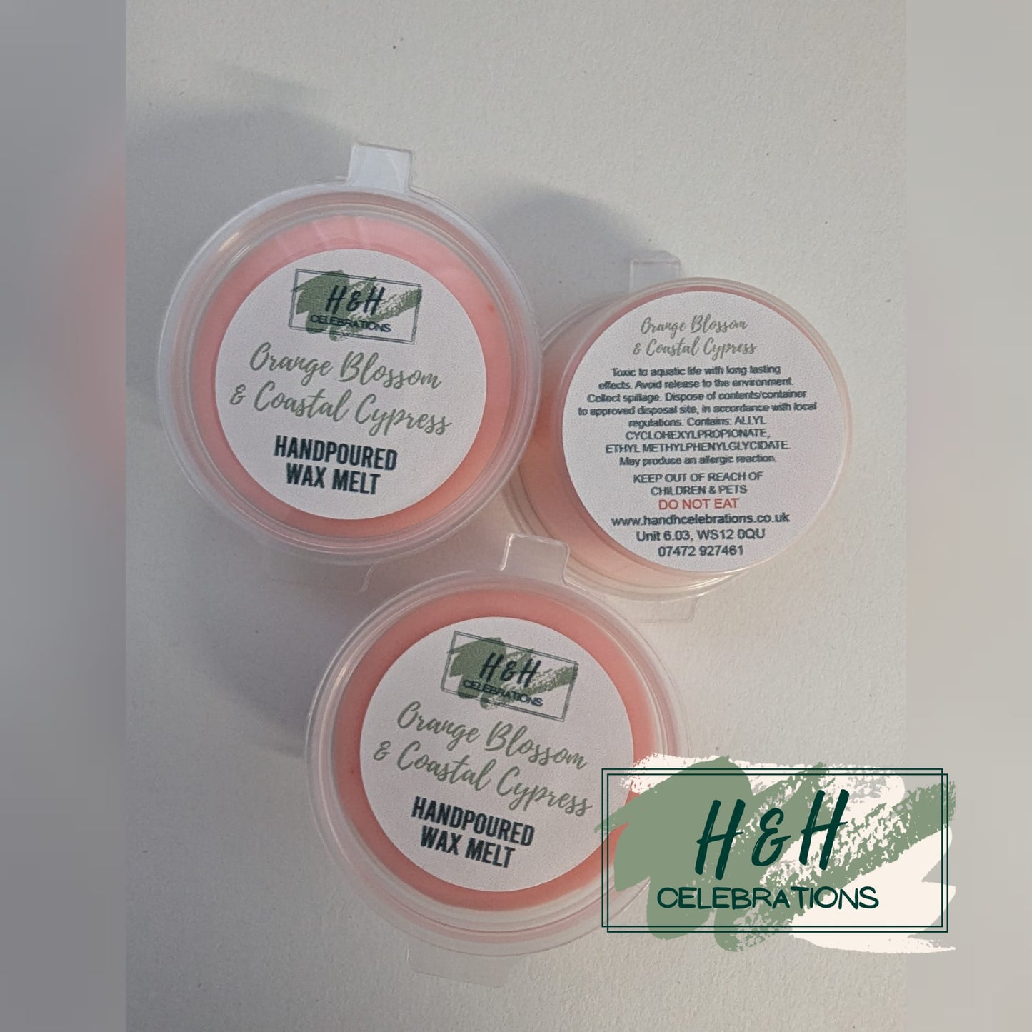 Orange Blossom & Coastal Cypress Wax Melt Shot Pot