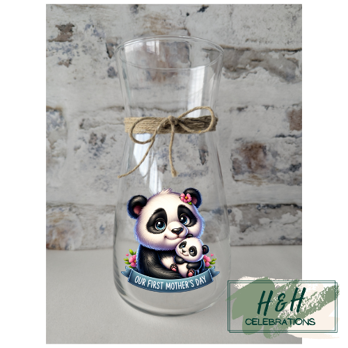 Our First Mother's Day Panda Vase