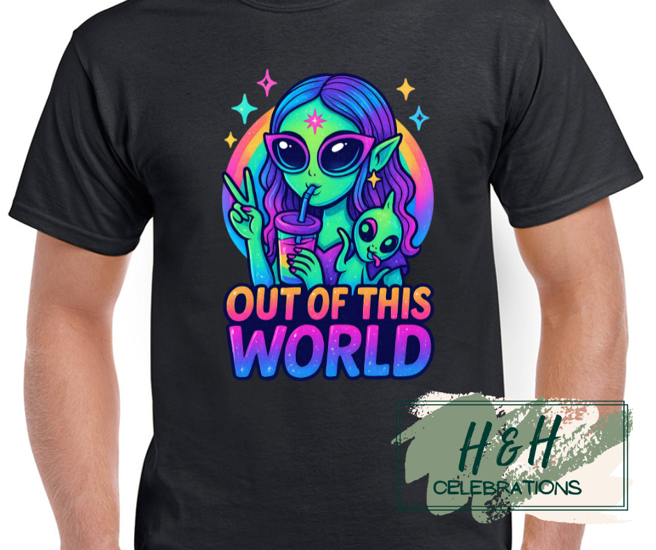 Womens Out Of This World T-Shirt - 13 Colours