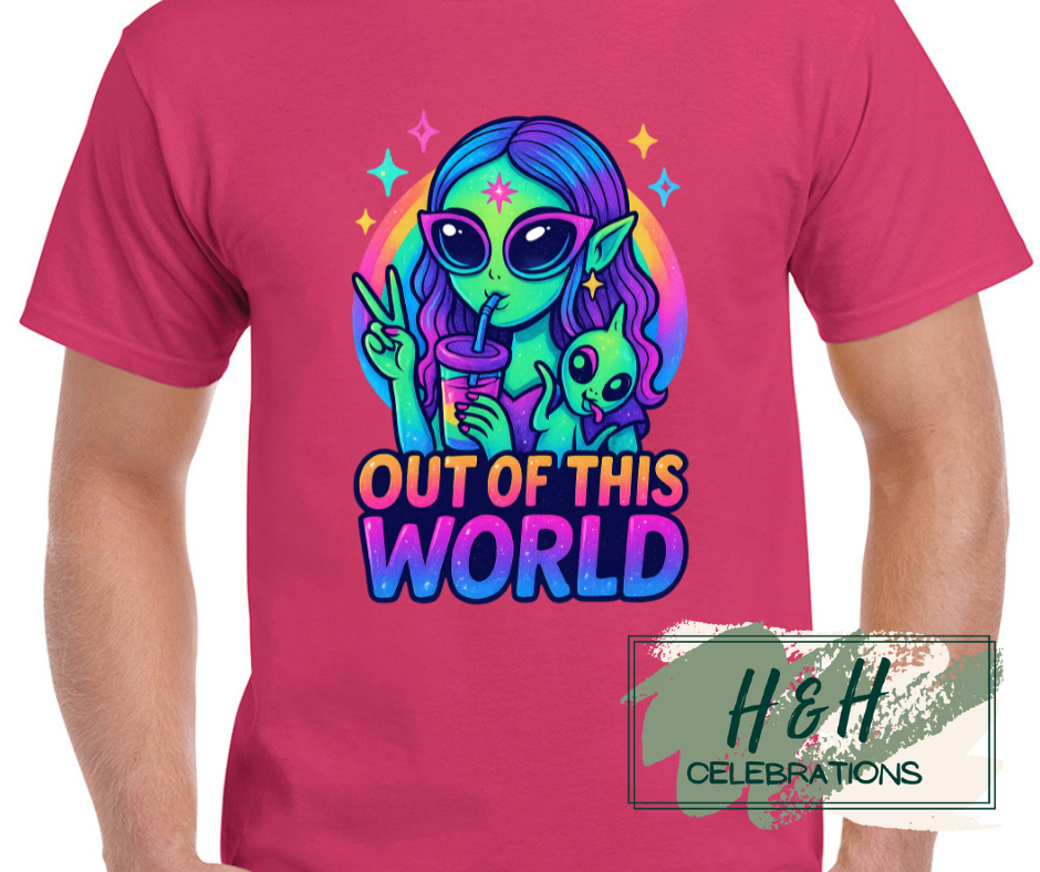 Womens Out Of This World T-Shirt - 13 Colours