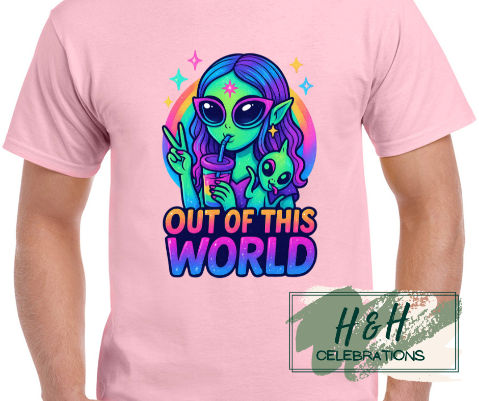 Womens Out Of This World T-Shirt - 13 Colours