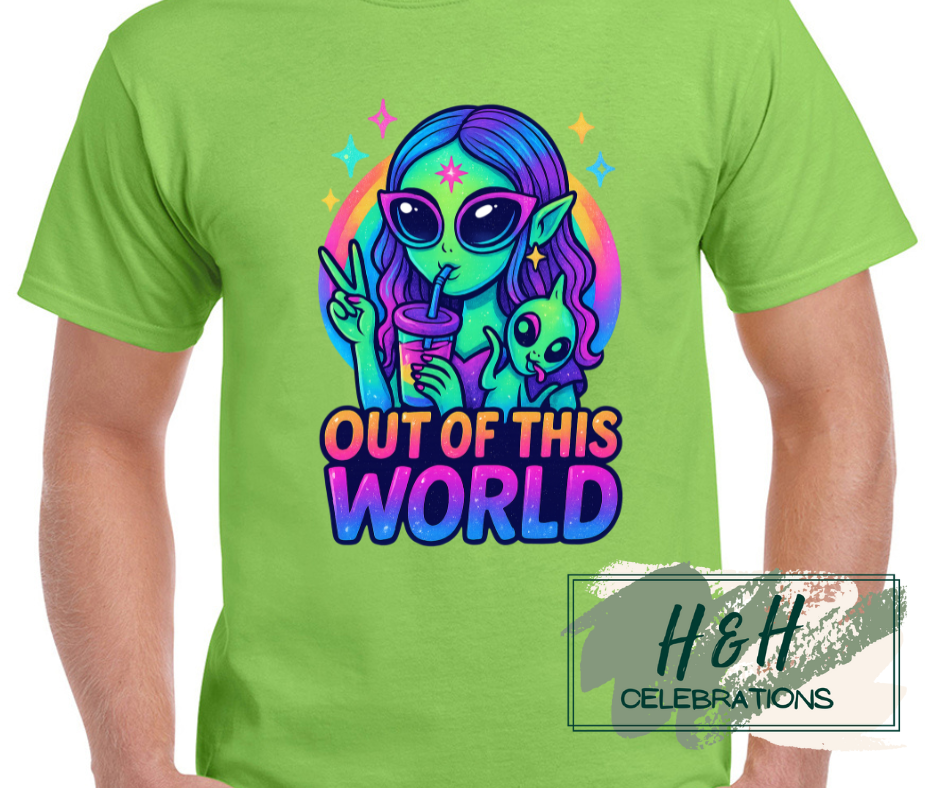 Womens Out Of This World T-Shirt - 13 Colours