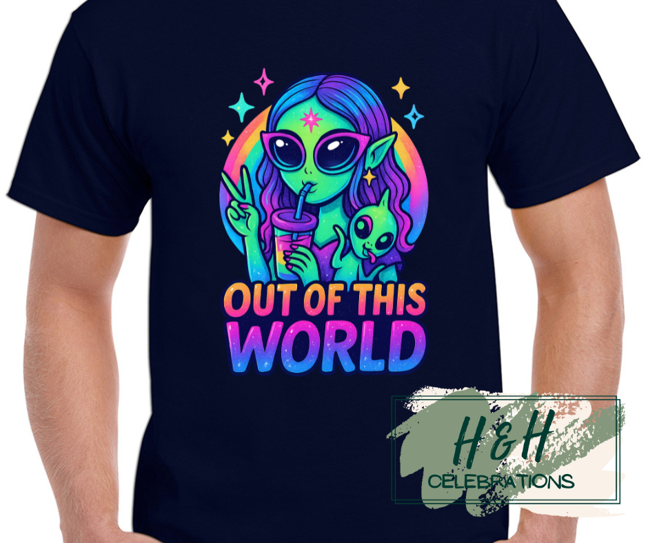 Womens Out Of This World T-Shirt - 13 Colours