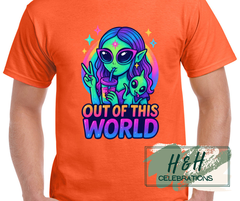 Womens Out Of This World T-Shirt - 13 Colours
