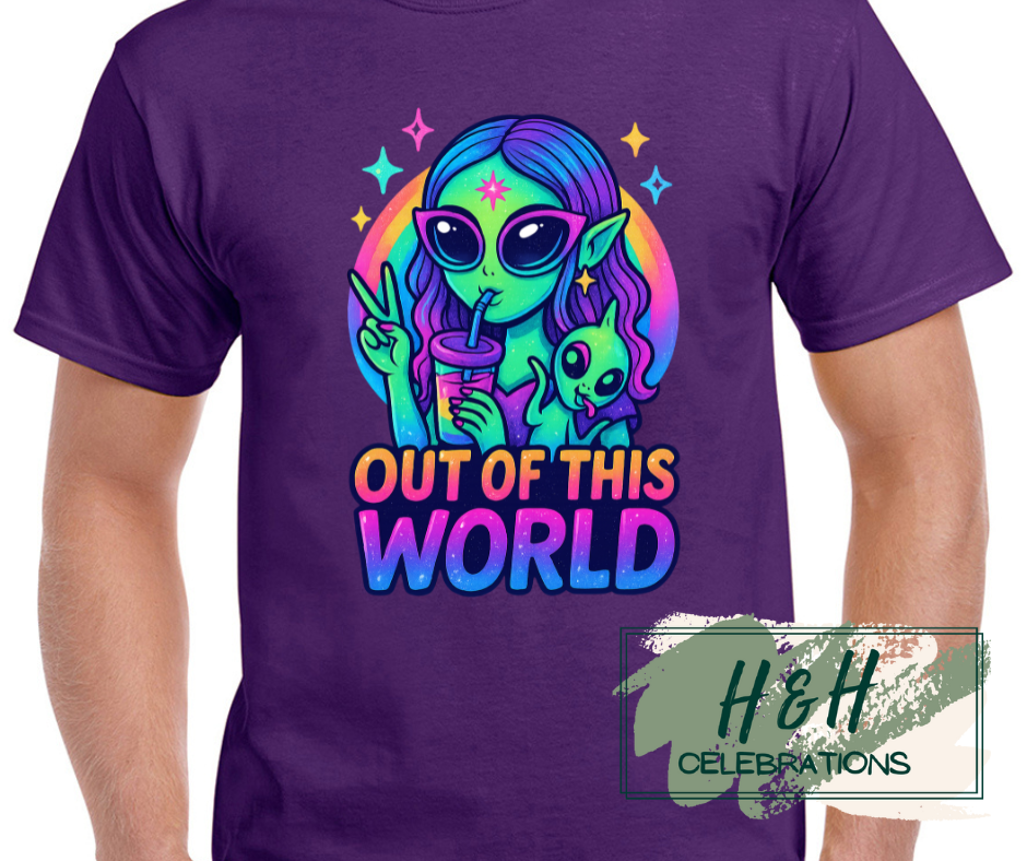Womens Out Of This World T-Shirt - 13 Colours