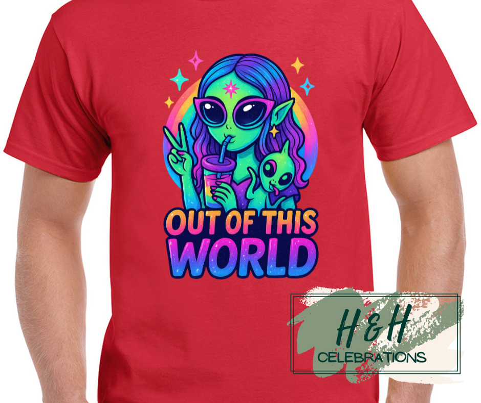 Womens Out Of This World T-Shirt - 13 Colours