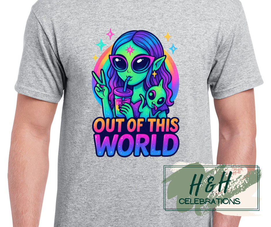 Womens Out Of This World T-Shirt - 13 Colours